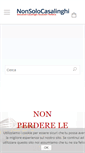 Mobile Screenshot of nonsolocasalinghi.com